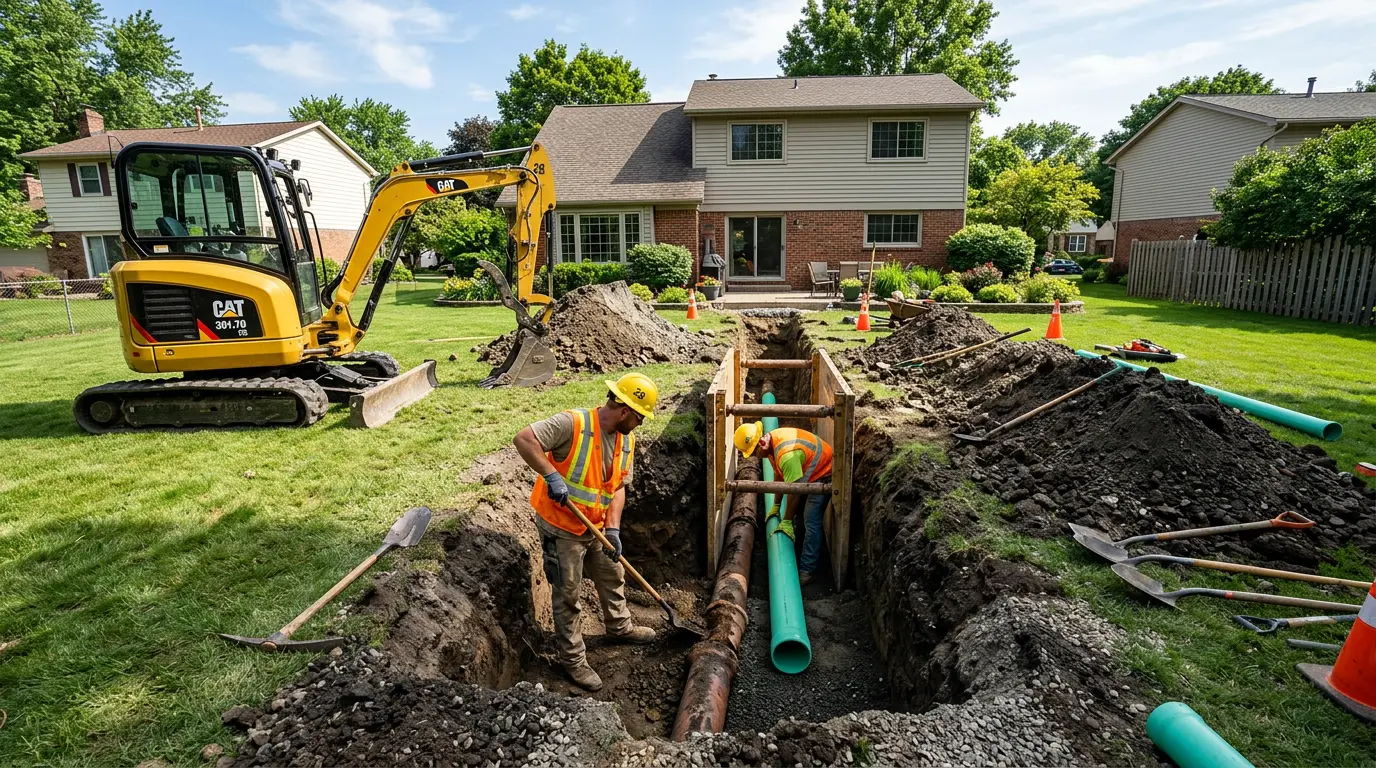 Sewer Line Cleaning in Upper Milford, PA